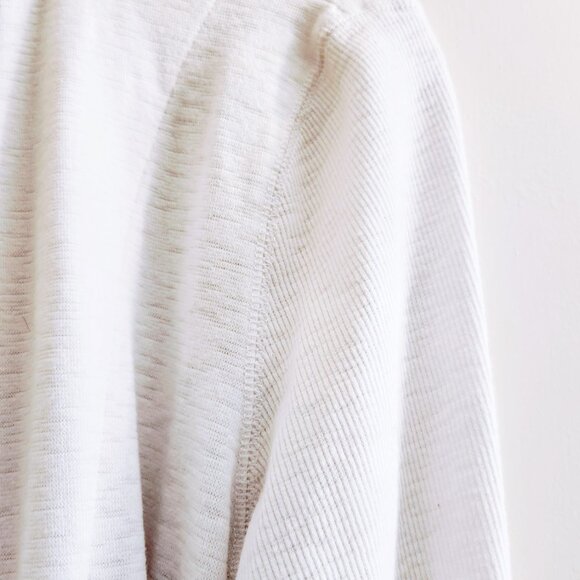 Splendid White Open Cardigan Sz Medium Cotton Polyester Elastane Blend Pockets - Picture 6 of 10